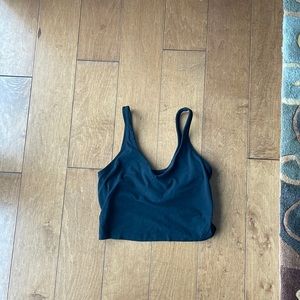 Black Lululemon align tank top, size 6